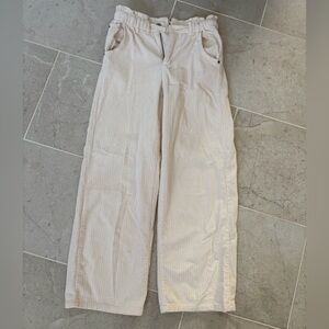 Zara Corduroy Wide-Leg Pants